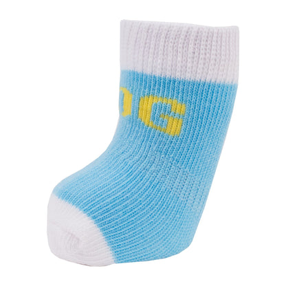 Rubberized grip pet socks Fashion