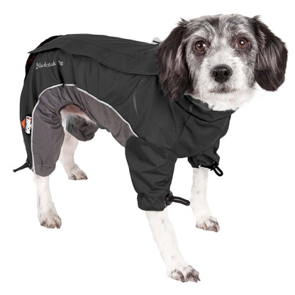 Waterproof adjustable dog jacket