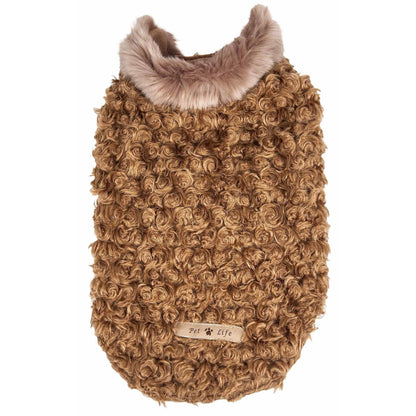 Shaggy Designer Dog Coat Fashion