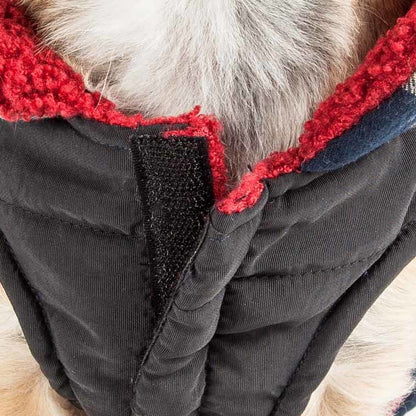 Warm Plaid Dog Coat Fashion