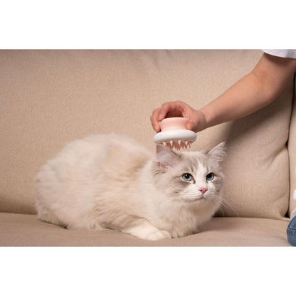 The Pet Life 'Scwubba' Handheld Comb is perfect for grooming, massaging, and bathing pets. - Wolldi