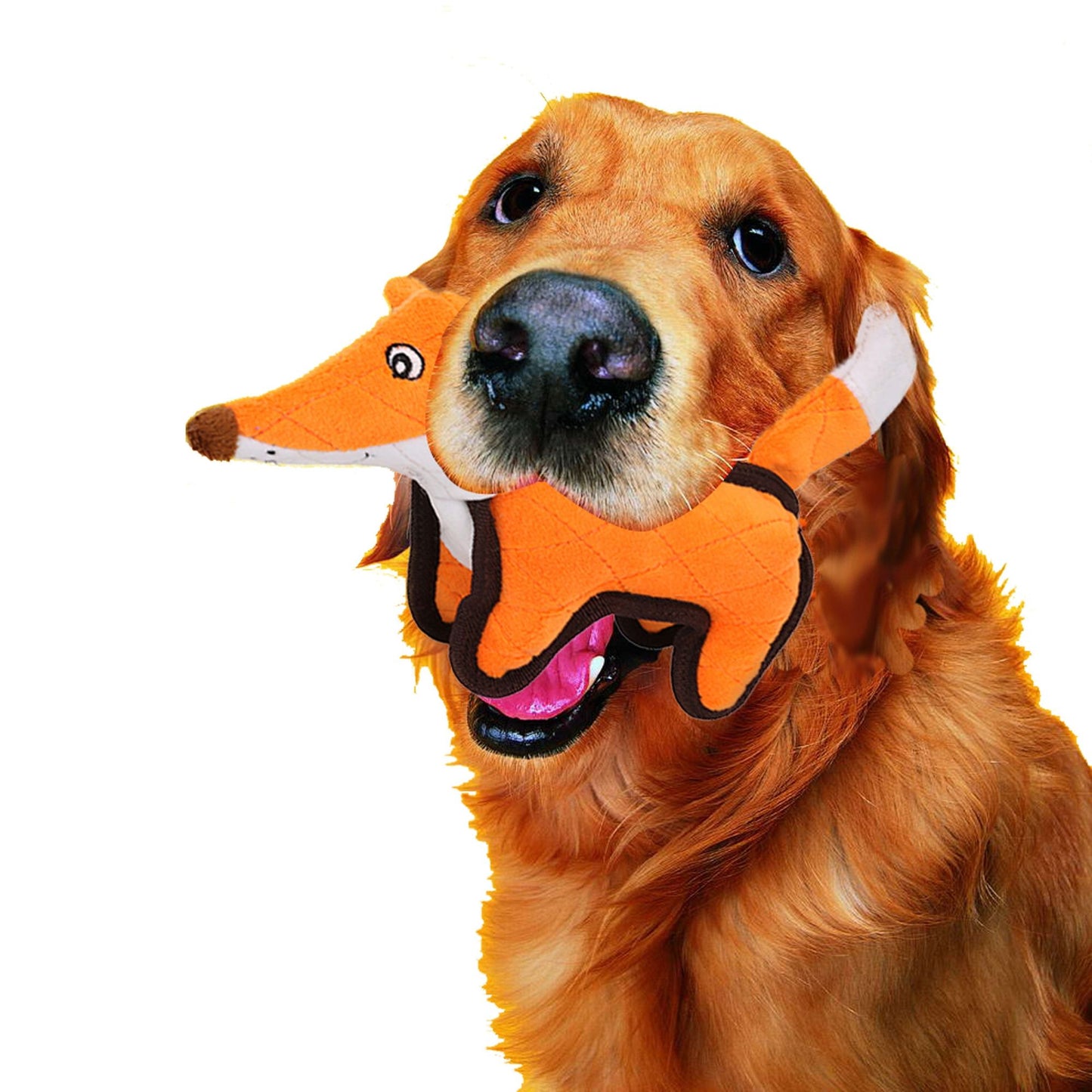 Soft and durable dog toy with built-in squeaker for engaging fun. - Wolldi