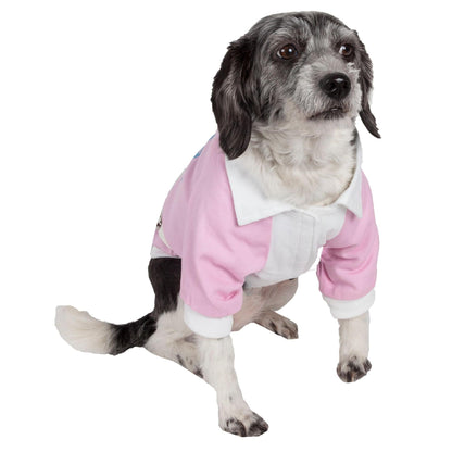 Fashionable pet coat with buckle design