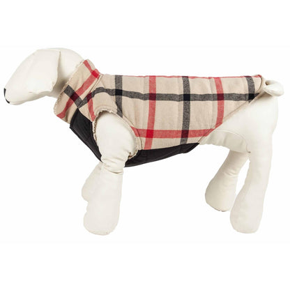 Warm Plaid Dog Coat Fashion