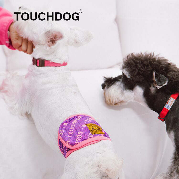 Touchdog Gauze-Aid Protective Dog Bandage and Calming Compression Sleeve: Healing and calming benefits; perfect for wound healing and anxiety relief. - Wolldi