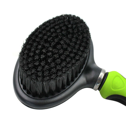 The Pet Life Flex Series 2-in-1 brush features dual-sided bristles for easy grooming. - Wolldi