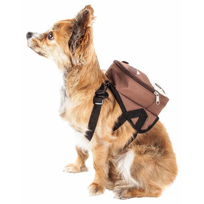 Dog backpack with ample storage Transport