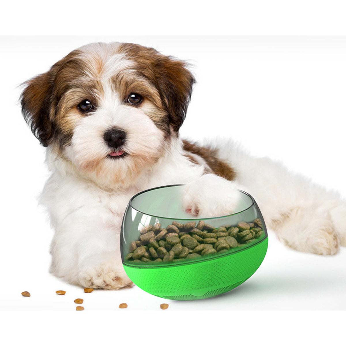 The Pet Life 'Tumbowl' is a slow feeding pet bowl that reduces eating speed and aids digestion. - Wolldi