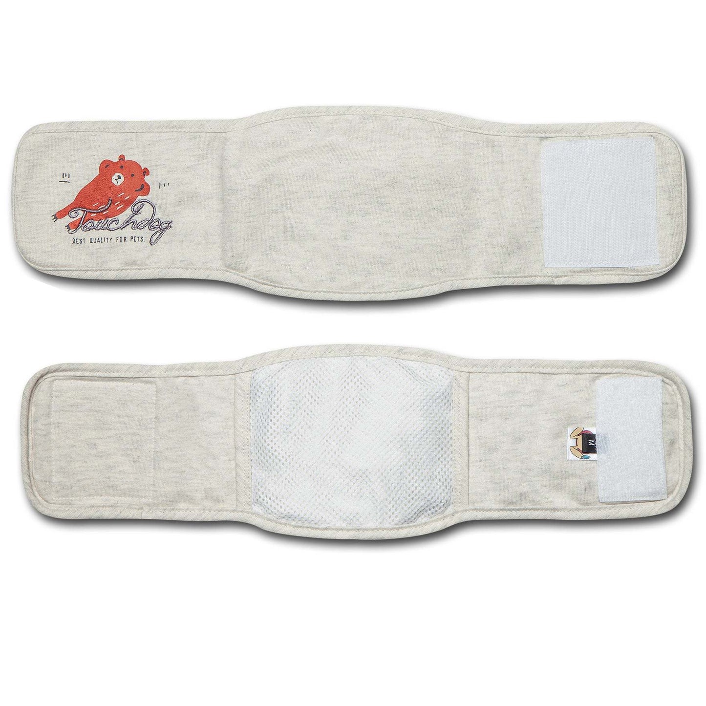 Touchdog Gauze-Aid Protective Dog Bandage and Calming Compression Sleeve: Healing and calming benefits; perfect for wound healing and anxiety relief. - Wolldi