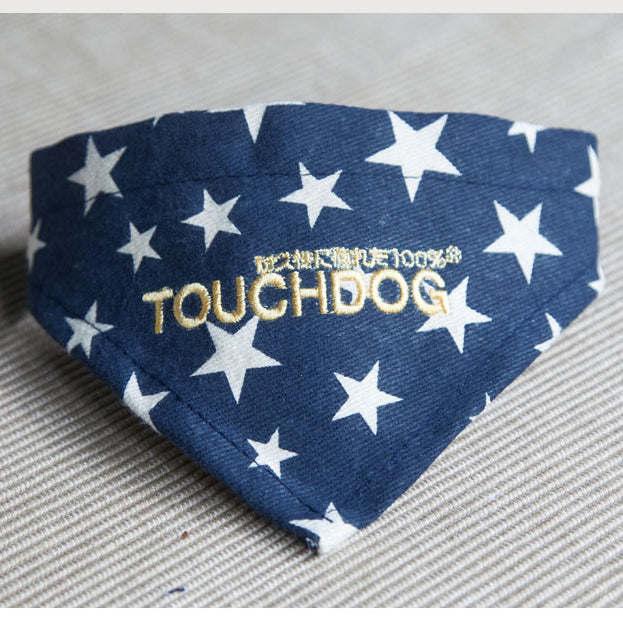 The Touchdog 'Bad-to-the-Bone' Bandana is fashionable, durable, and easy-to-wear. - Wolldi