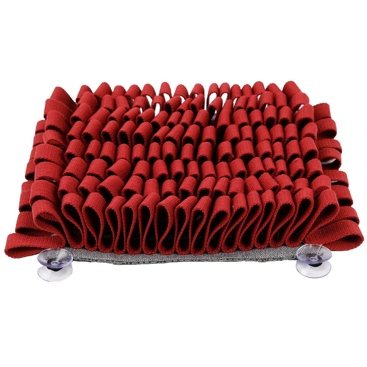 The Pet Life 'Sniffer Grip' is a suction-based snuffle mat for pets, perfect for cognitive development and digestive aid. - Wolldi