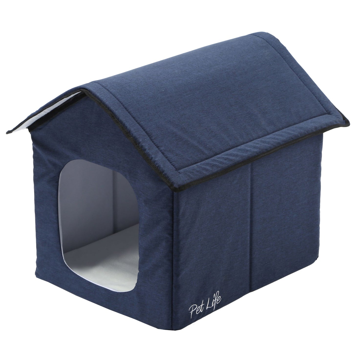 The Pet Life "Hush Puppy" Pet House has built-in heating and cooling for your pet's comfort. - Wolldi