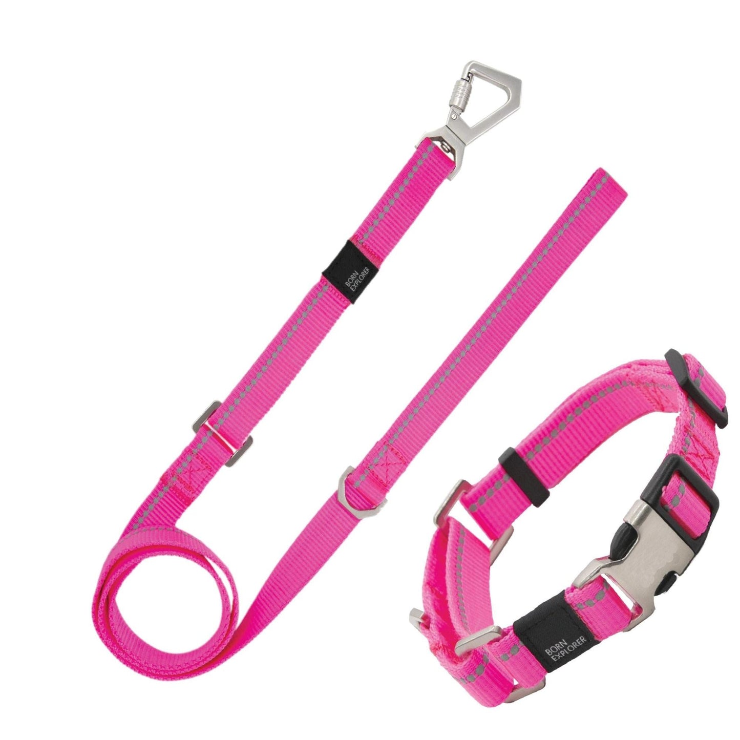 The Pet Life 'Advent' Outdoor Series leash and collar is durable and reflective for safety during walks. - Wolldi