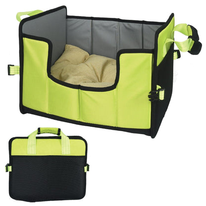 "Travel-Nest folding pet bed: portable, lightweight, durable, and machine washable." - Wolldi