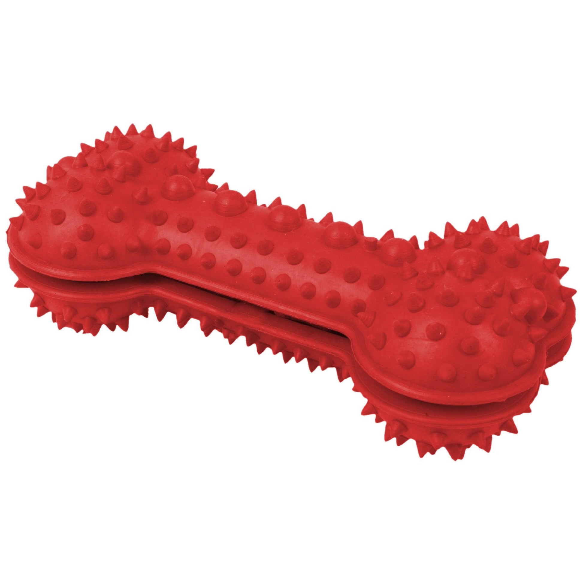 The Pet Life 'Denta-Bone' is a durable dog toy that dispenses treats and cleans teeth. - Wolldi