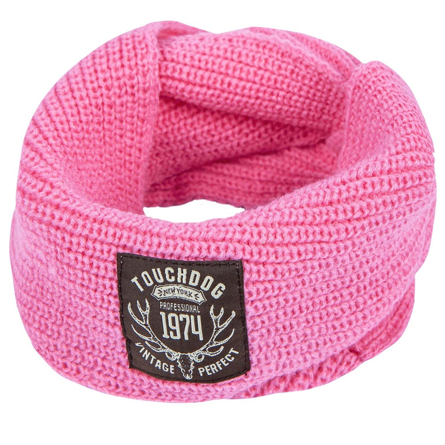 The Touchdog Heavy Knitted Winter Dog Scarf provides exceptional warmth and style. - Wolldi