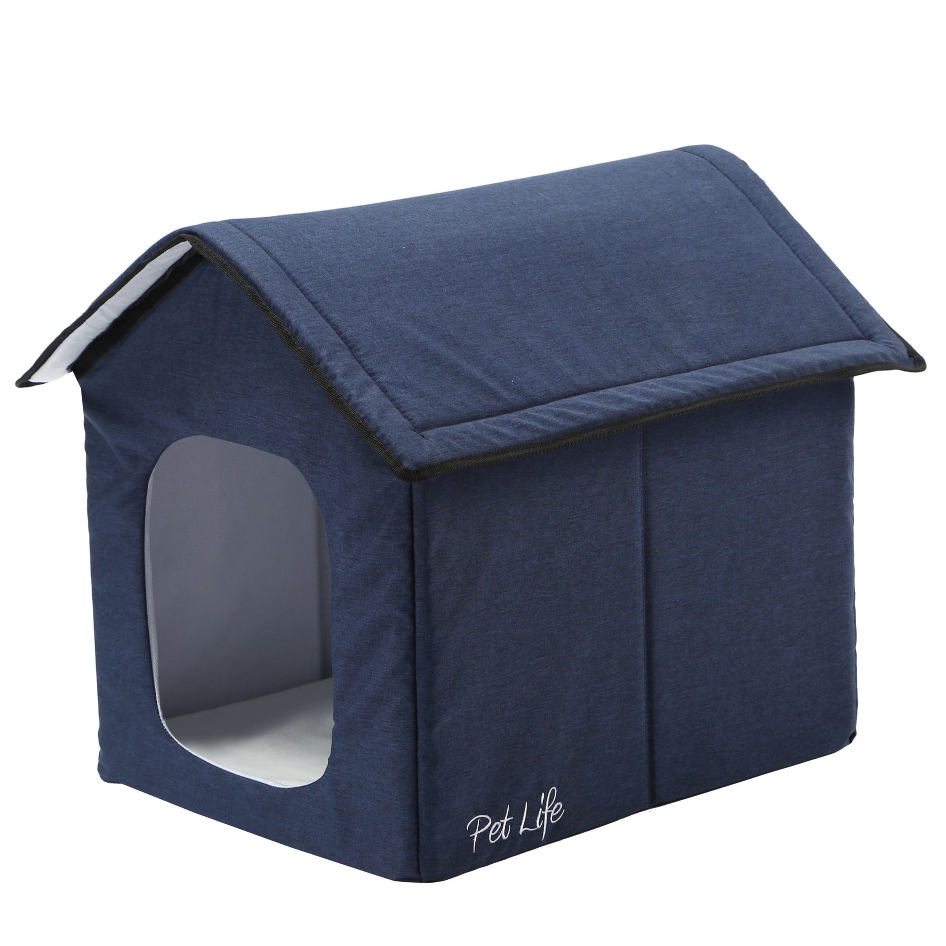 The Pet Life "Hush Puppy" Pet House has built-in heating and cooling for your pet's comfort. - Wolldi