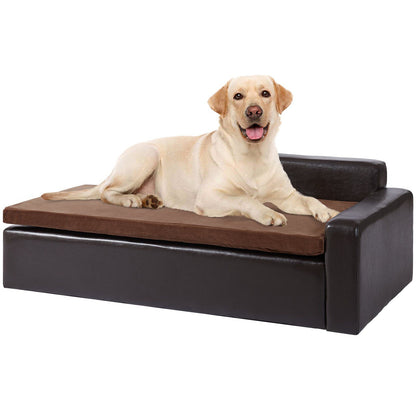 Pet Sofa Bed Leather Comfort