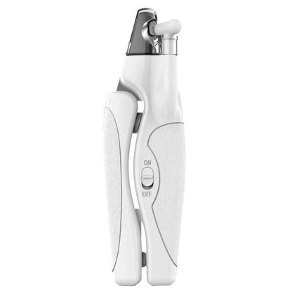 LED Pet Nail Clipper with USB Charging & Precise Trimming Care