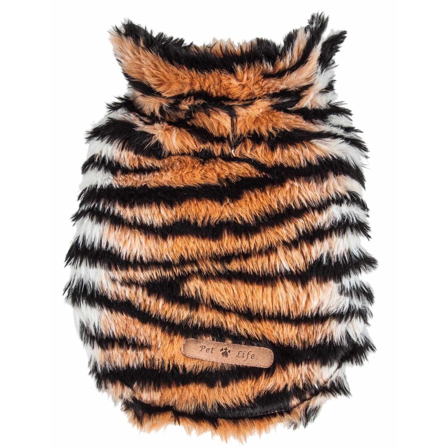 Stylish Tigerbone Fur Dog Coat