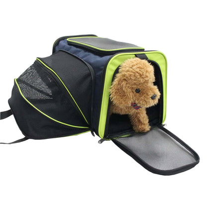 Folding Collapsible Pet Carrier Transport