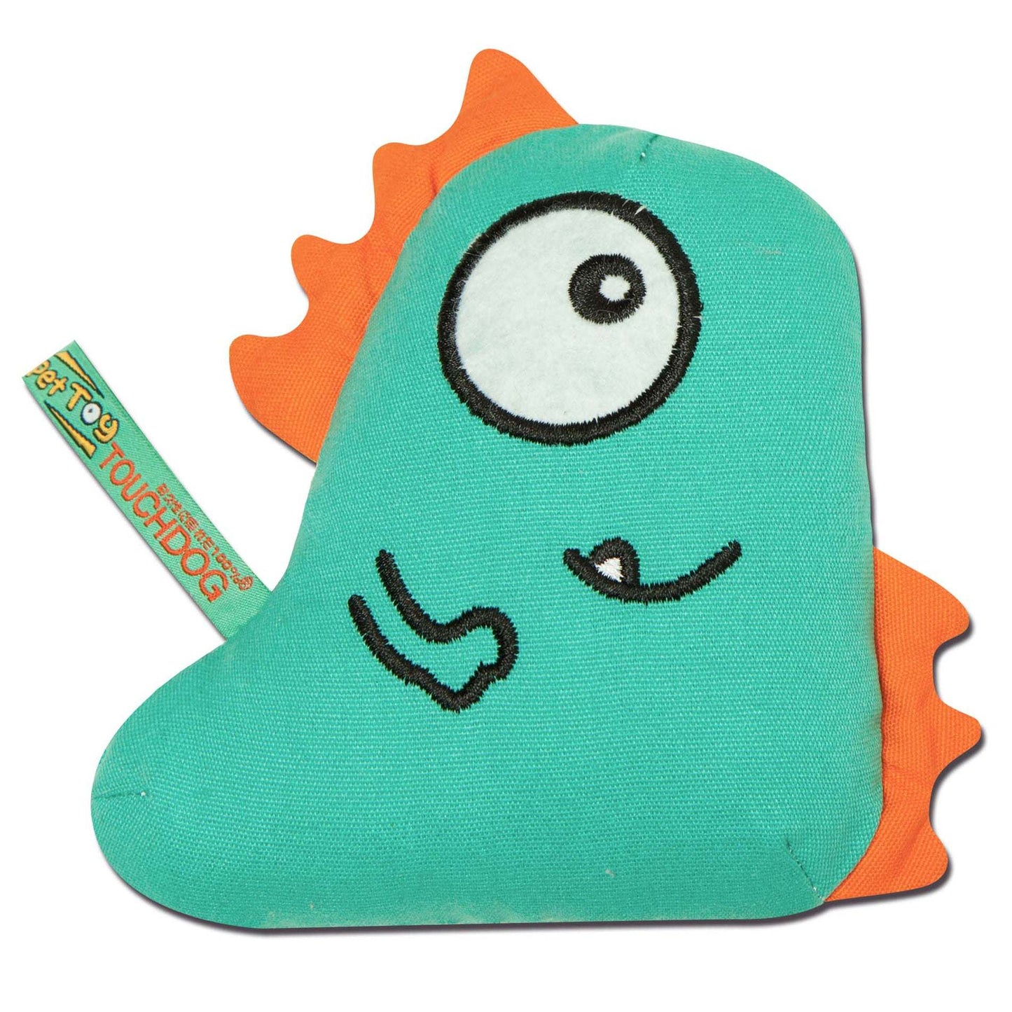 The Touchdog Cartoon Monster Plush Dog Toy is a fun and durable chew toy for dogs. - Wolldi