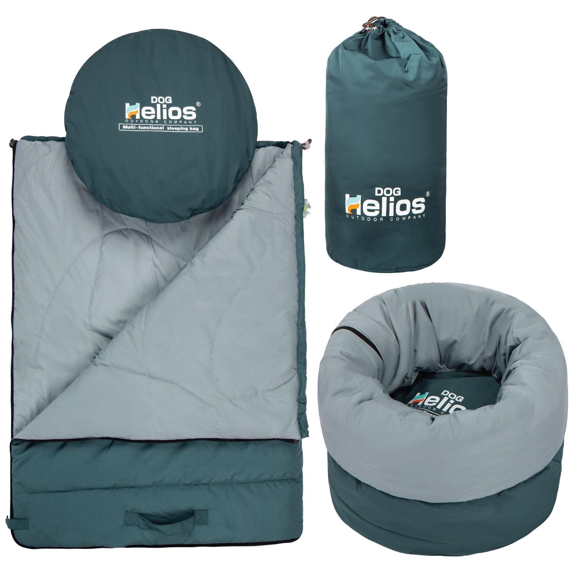 Waterproof, convertible dog mat doubles as a comfortable camping bed. - Wolldi