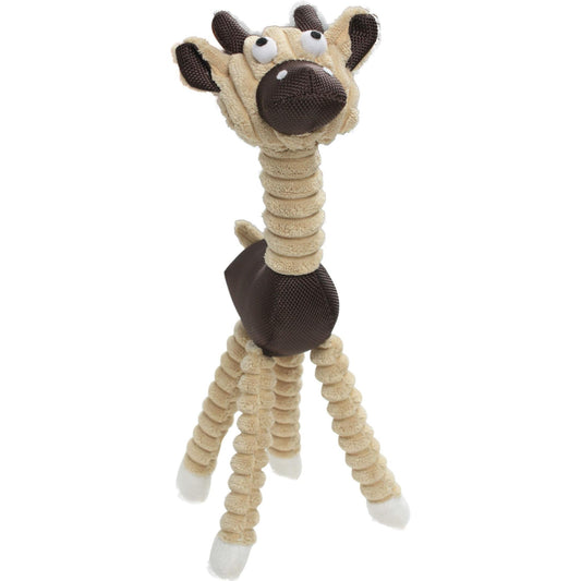 Durable eco-friendly giraffe toy with squeaky edges Playtime