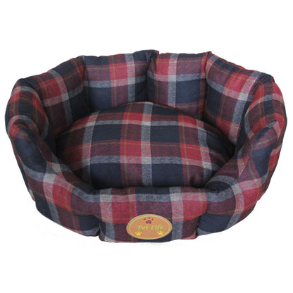 Water-resistant dog bed with removable cushion HomeStyle