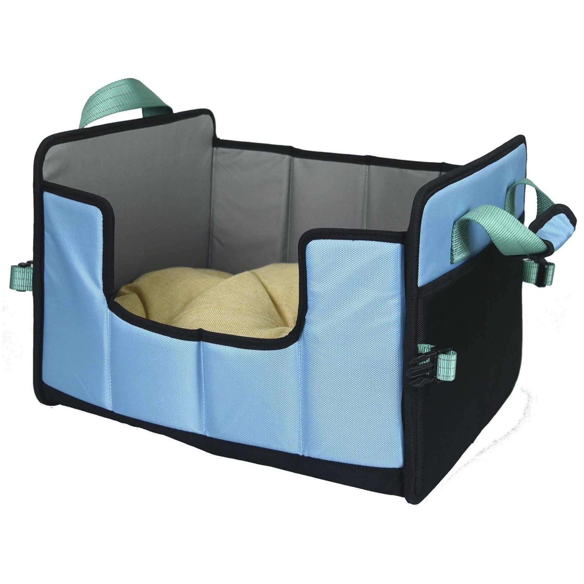 "Travel-Nest folding pet bed: portable, lightweight, durable, and machine washable." - Wolldi