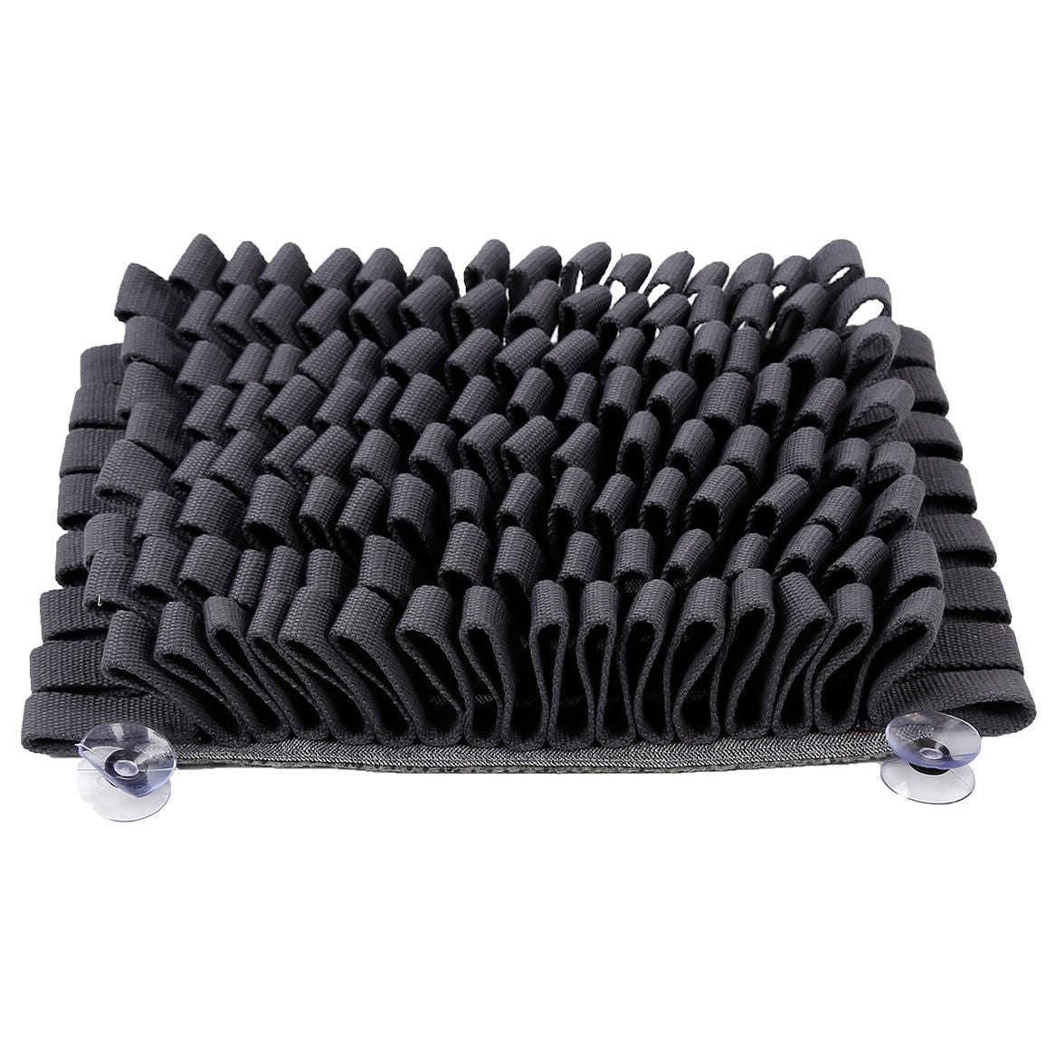 The Pet Life 'Sniffer Grip' is a suction-based snuffle mat for pets, perfect for cognitive development and digestive aid. - Wolldi