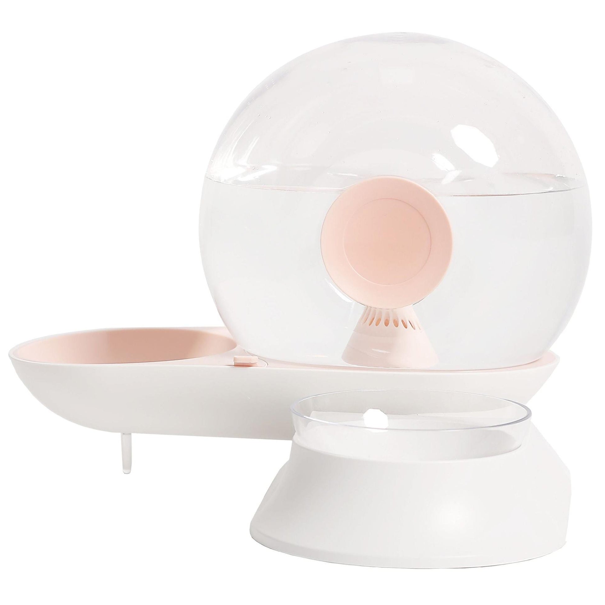 The Pet Life 'Auto-Myst' is a snail-shaped 2-in-1 automatic water dispenser and food bowl for pets. - Wolldi