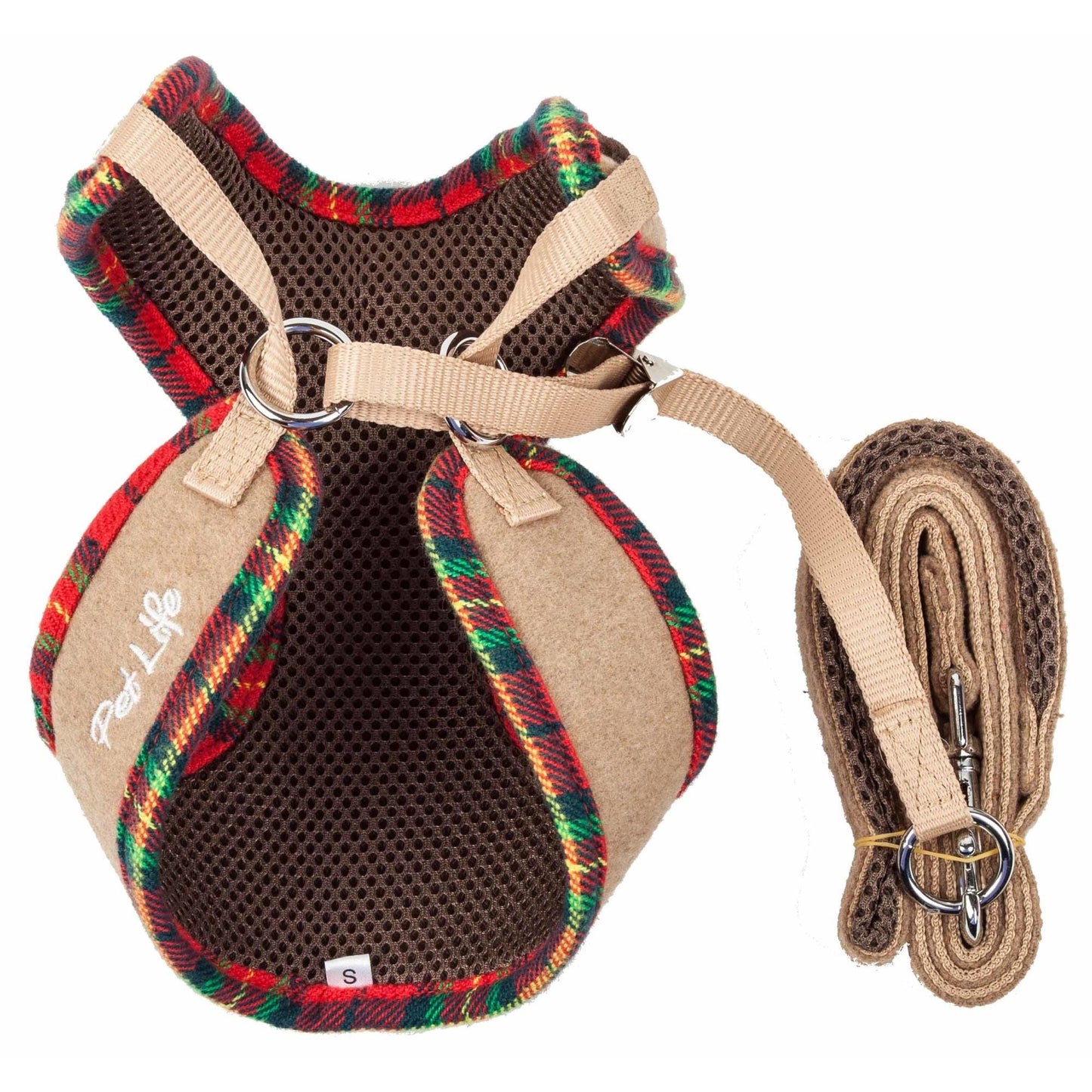 Adjustable Dog Harness-Leash with Bowtie Straps