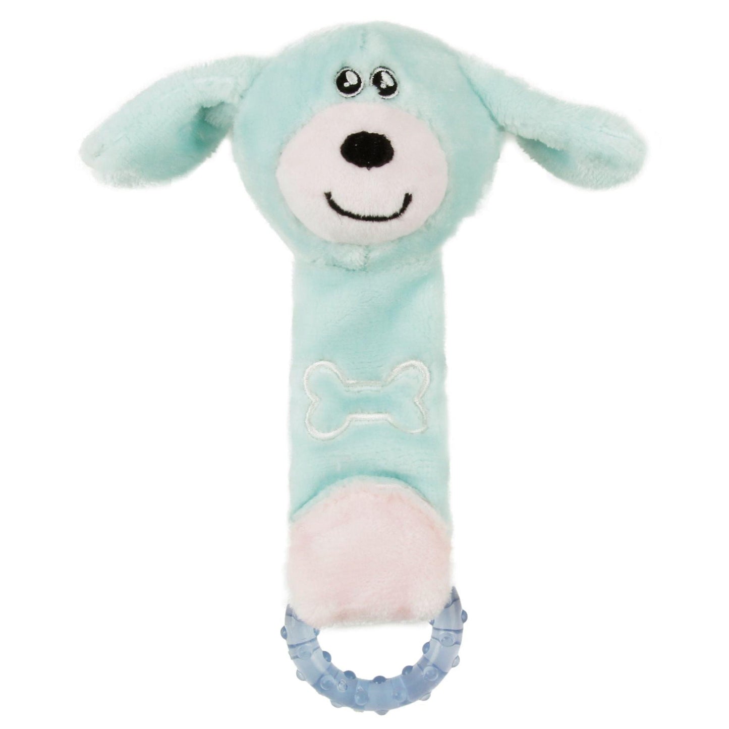 The Pet Life Moo-Born' Plush Teething Toy is soft, durable, and squeaky for puppies and kittens. - Wolldi