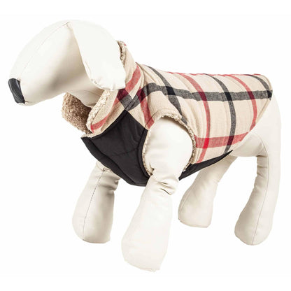 Warm Plaid Dog Coat Fashion