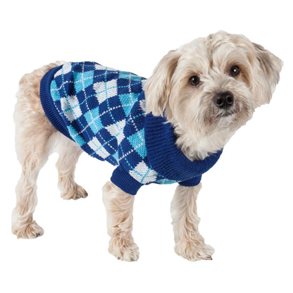 Argyle Pet Sweater