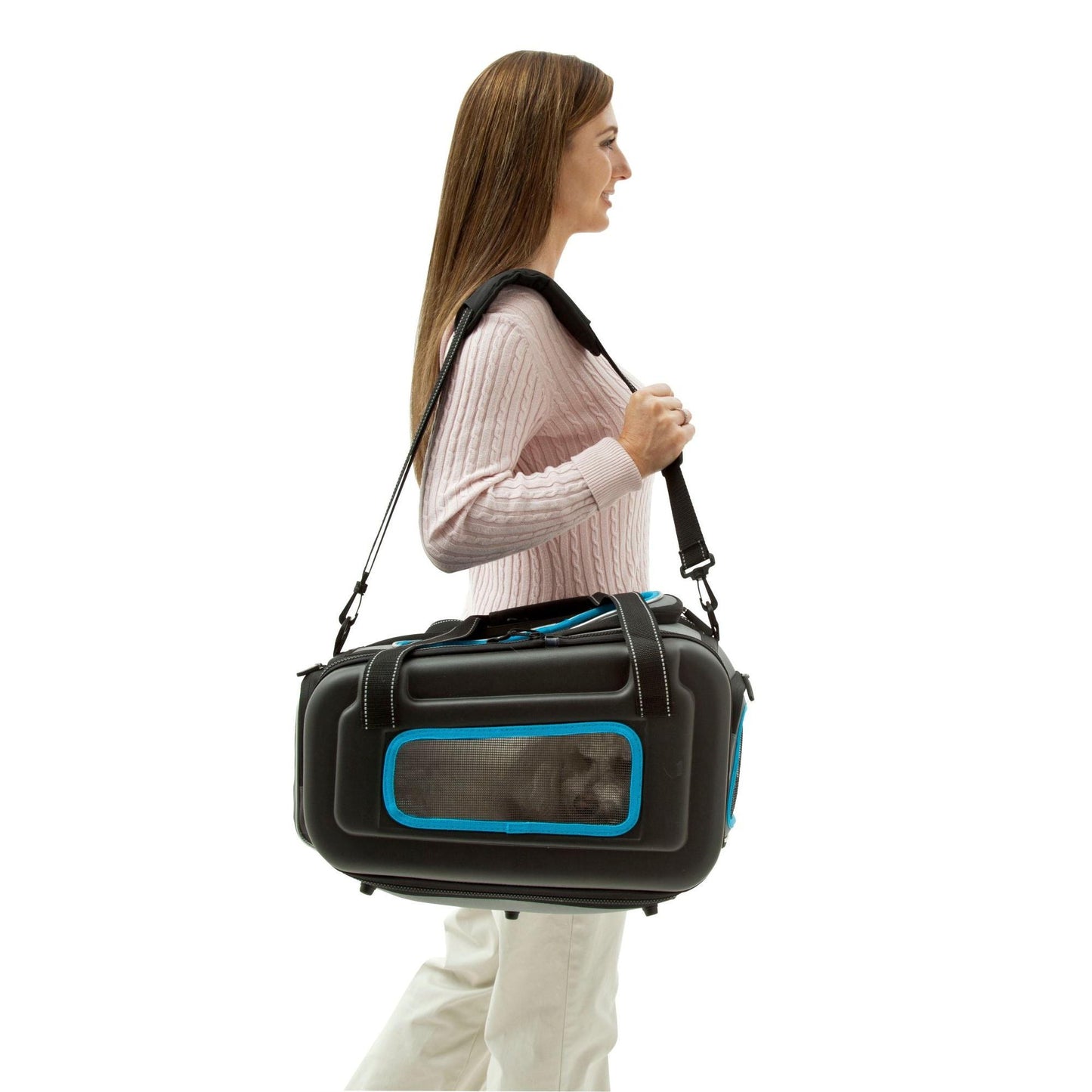 Airline-approved pet carrier with contoured design Explorer