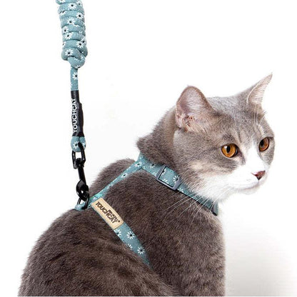 Cable Cat Harness and Leash Combo Straps