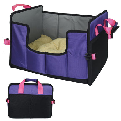 "Travel-Nest folding pet bed: portable, lightweight, durable, and machine washable." - Wolldi