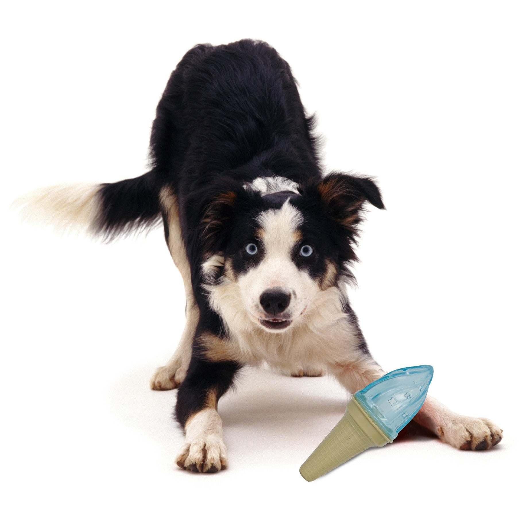 The Pet Life Ice Cream Cone Cooling Toy keeps pets cool and entertained. - Wolldi