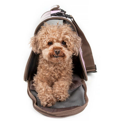 Airline approved pet carrier with shoulder strap. Explorer