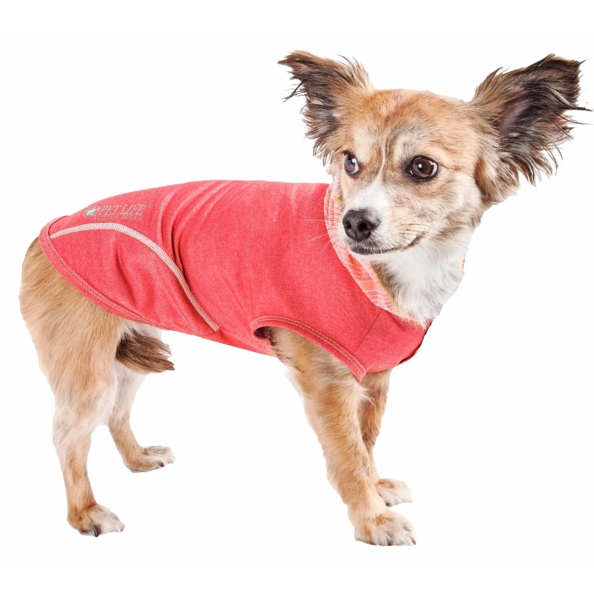 The Pet Life Active 'Pull-Rover' dog tank top hoodie offers comfort, breathability, and UV protection. - Wolldi