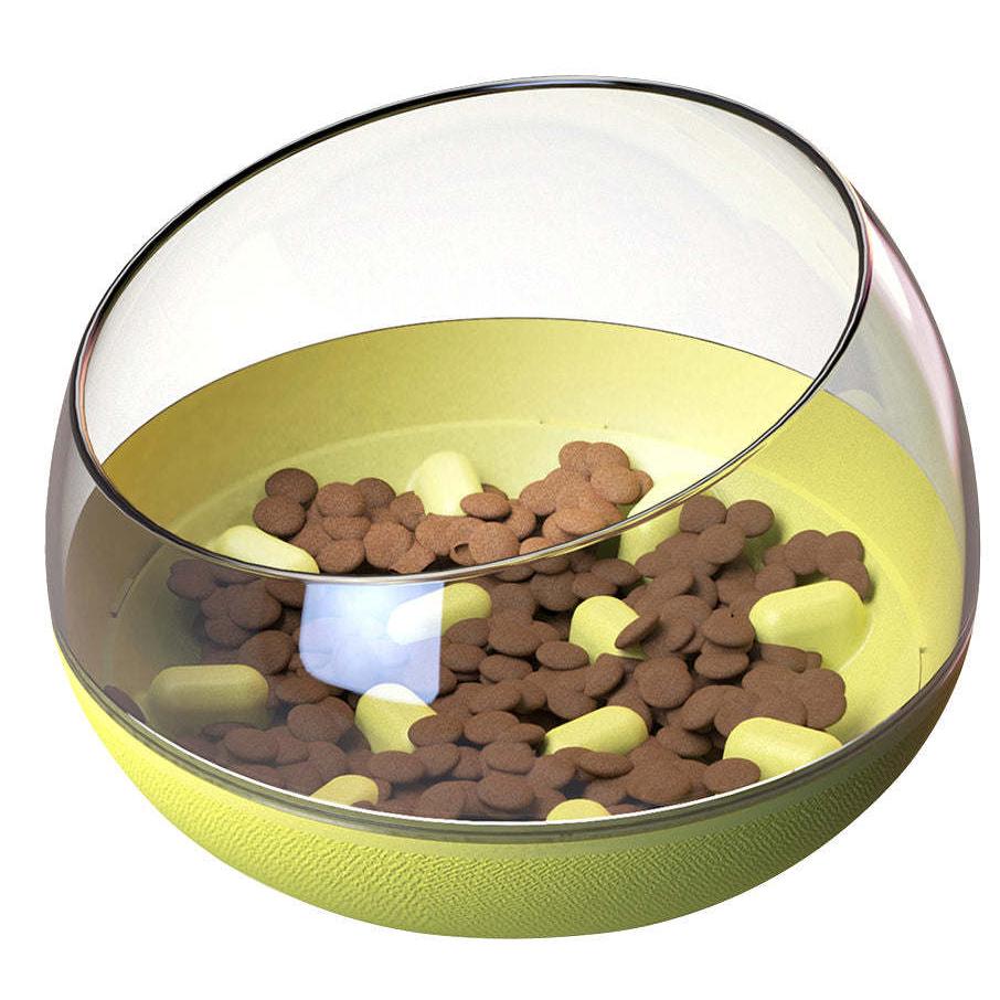 The Pet Life 'Tumbowl' is a slow feeding pet bowl that reduces eating speed and aids digestion. - Wolldi