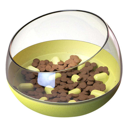 The Pet Life 'Tumbowl' is a slow feeding pet bowl that reduces eating speed and aids digestion. - Wolldi