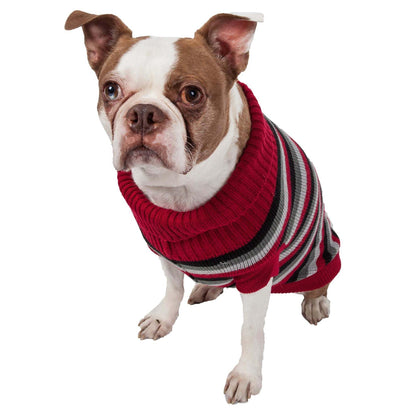 Turtle neck dog sweater in multiple sizes and colors