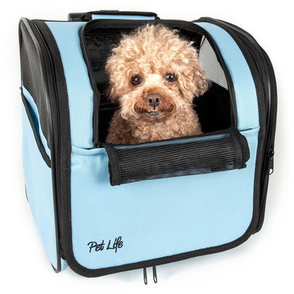 Wheeled Pet Carrier with Handlebar Explorer