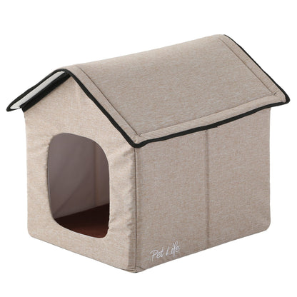 The Pet Life "Hush Puppy" Pet House has built-in heating and cooling for your pet's comfort. - Wolldi