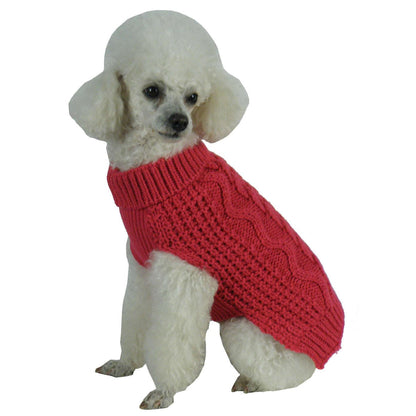 Knitted Dog Sweater Fashion