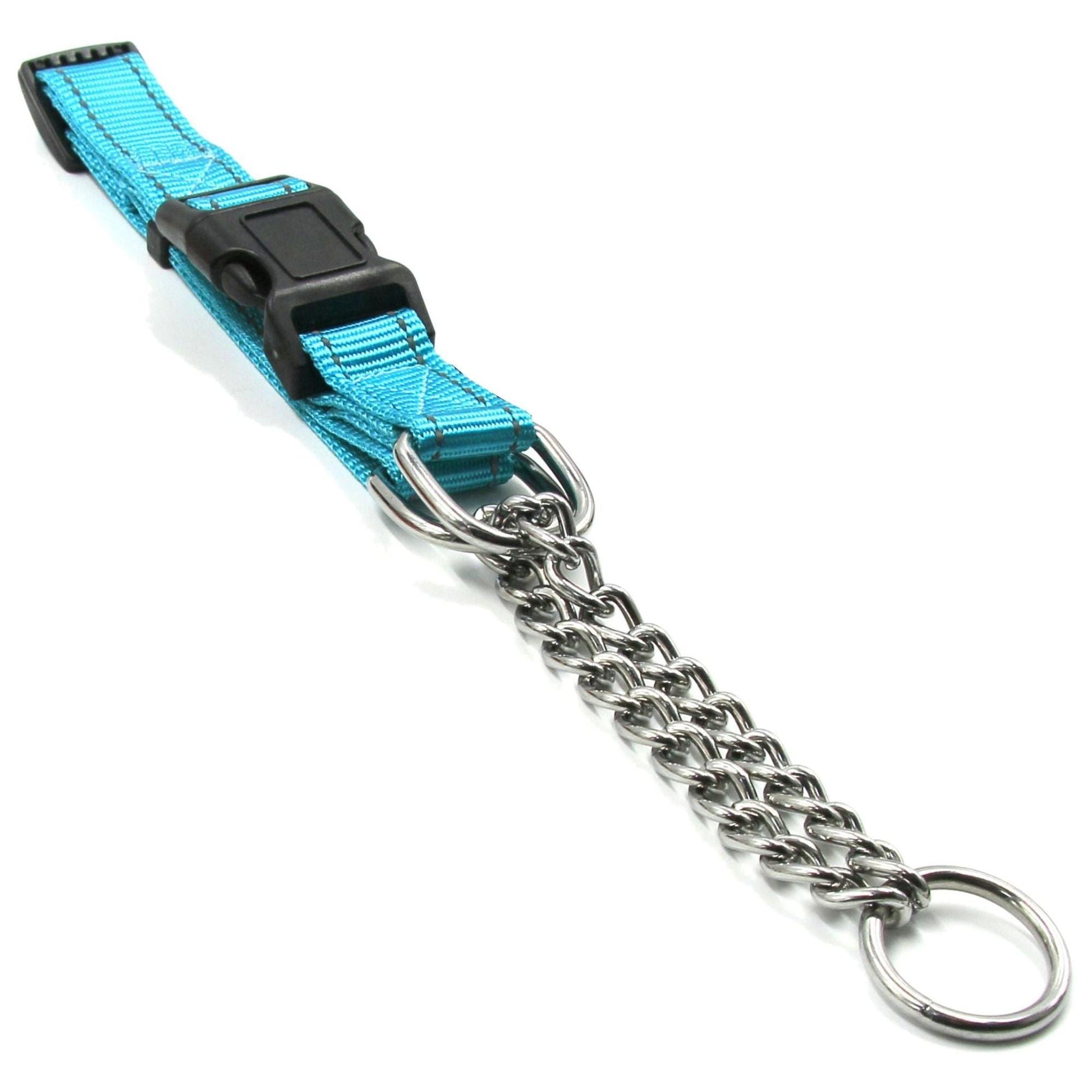 The Pet Life 'Tutor-Sheild' Martingale Safety and Training Chain Dog Collar is durable and convenient for training dogs. - Wolldi