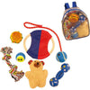 Eco-friendly jute pet toy set Playtime